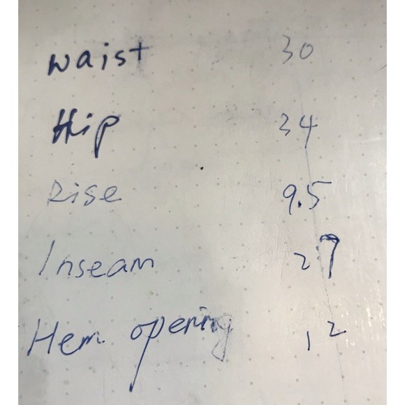 Red Card Anniversary 25th Anniversary Medium Wash Jeans Sz 24 30x27 - Picture 11 of 11